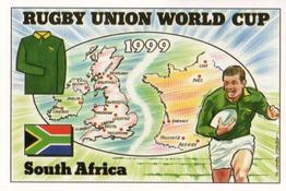 1999 Lund Rugby Union World Cup #6 South Africa Front